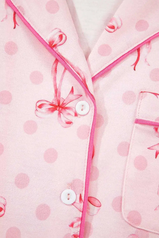 Sleepwear Floral Whisper Beige Pajama Set