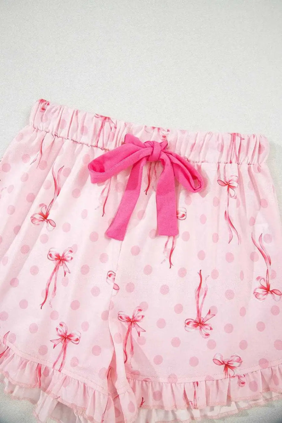Sleepwear Floral Whisper Beige Pajama Set