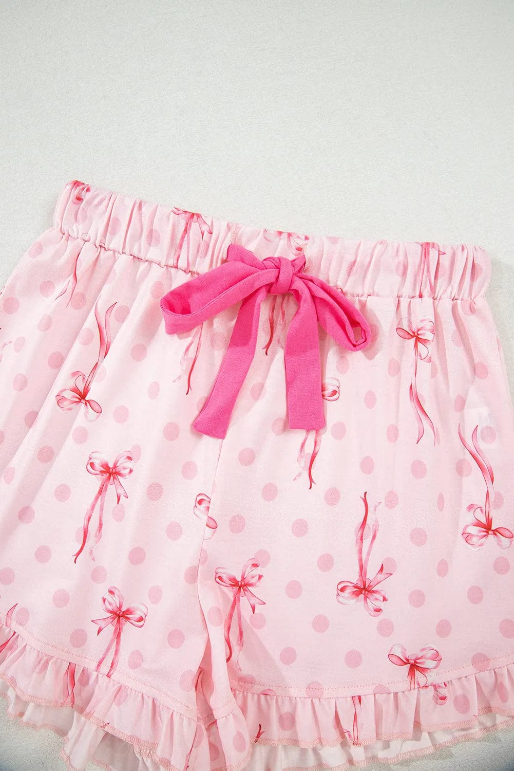 Sleepwear Floral Whisper Beige Pajama Set