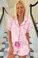 Sleepwear Floral Whisper Beige Pajama Set