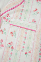 Sleepwear Floral Whisper Beige Pajama Set