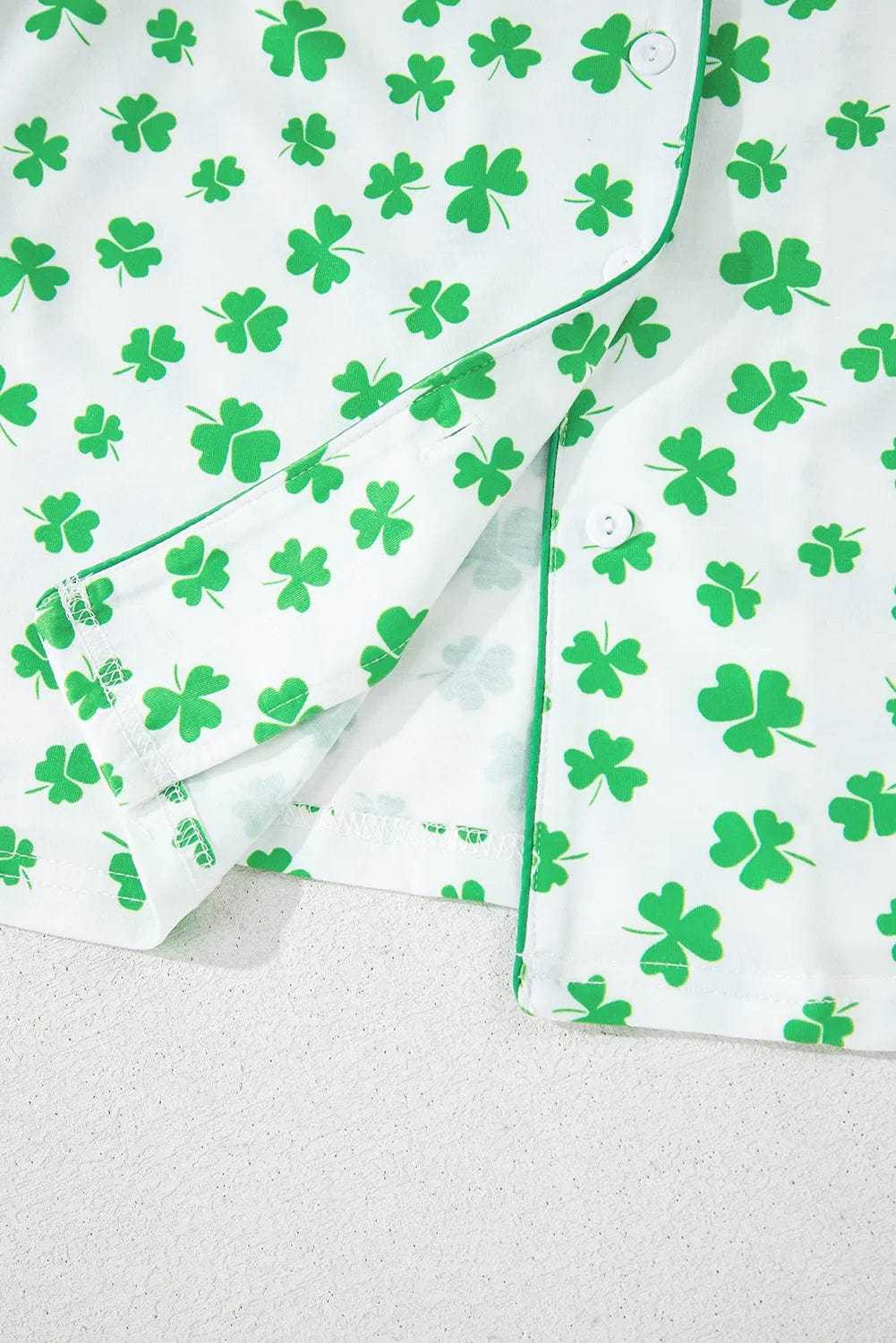 Sleepwear Lucky Clover Pajama Set