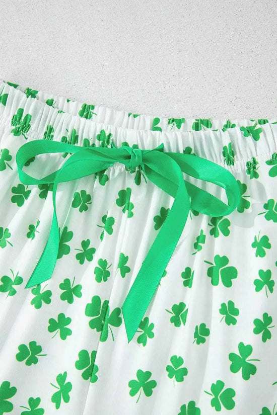 Sleepwear Lucky Clover Pajama Set