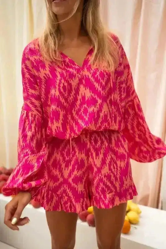 Sleepwear Rose / S / 100%Polyester Western Dream Pajamas