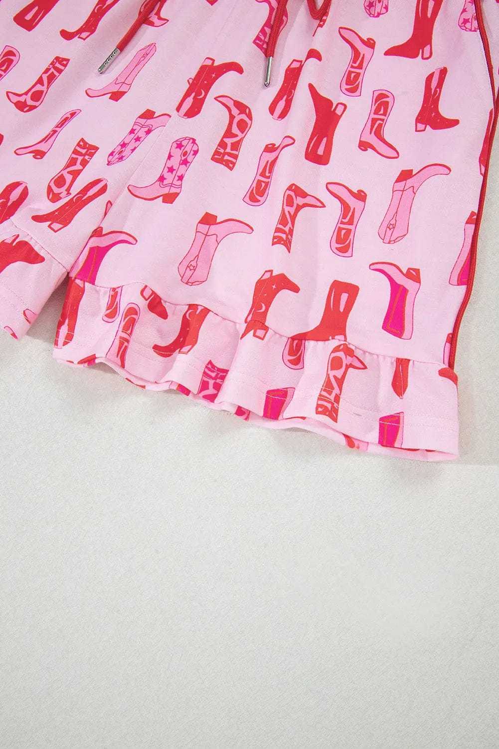 Sleepwear Ruffled Rodeo Pajamas