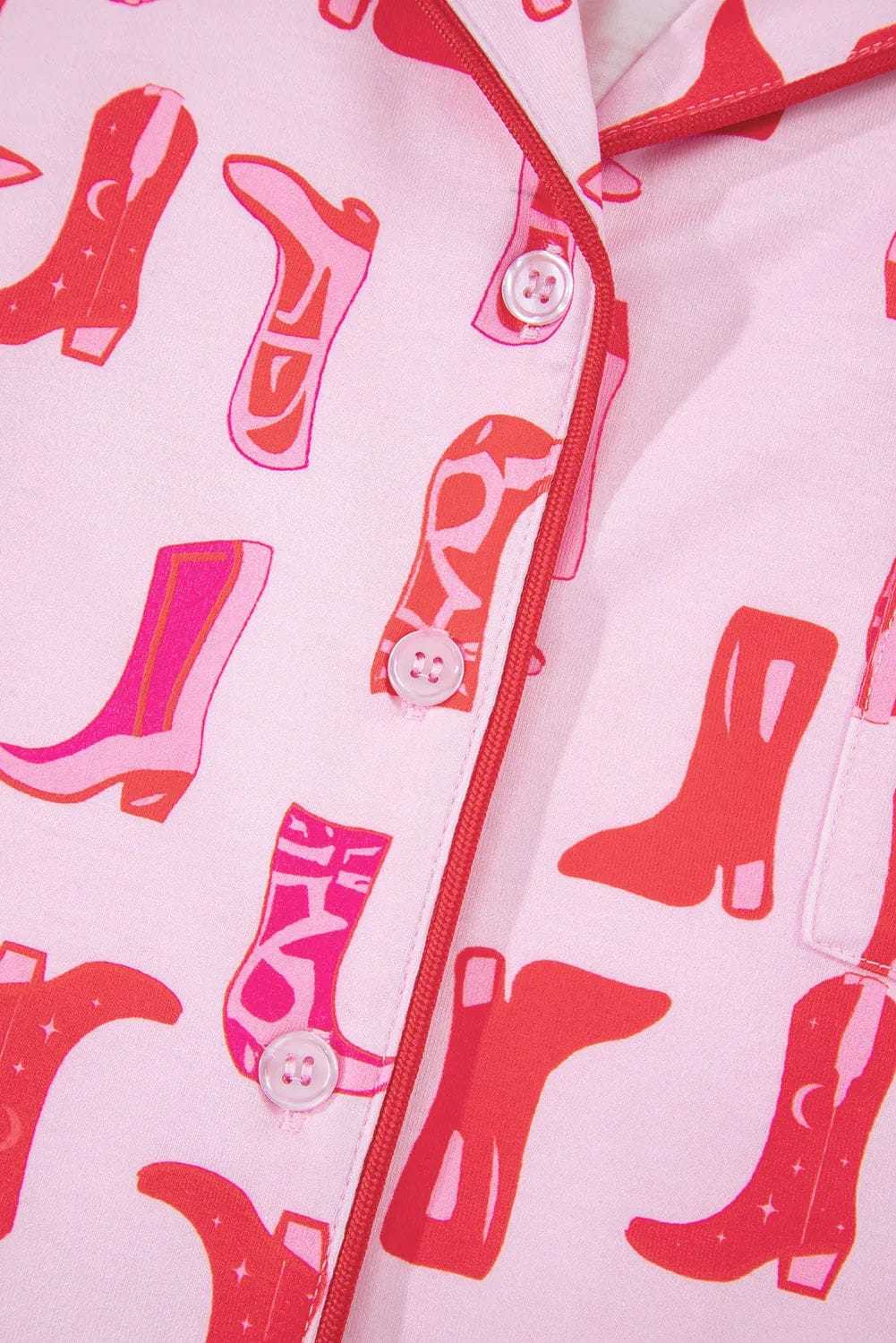 Sleepwear Ruffled Rodeo Pajamas