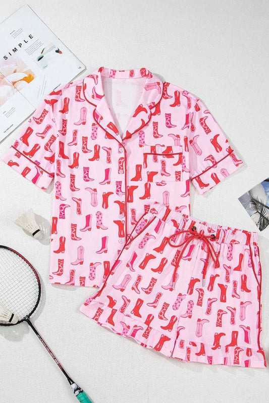 Sleepwear Ruffled Rodeo Pajamas