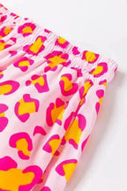 Sleepwear Sassy Spots Pink Leopard Pajama Set