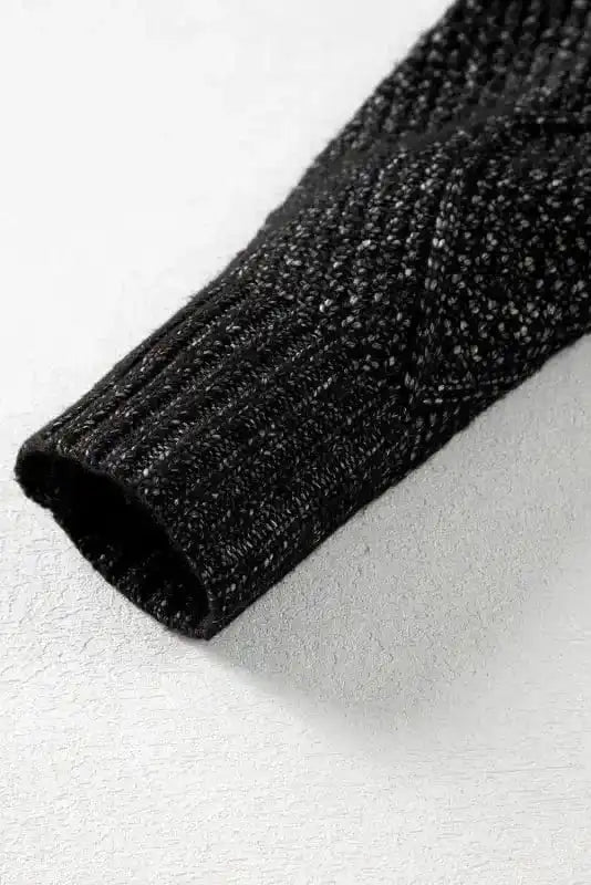 Sweater Dresses Jumper Dress - Cable Knit Loose Fit