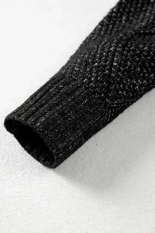 Sweater Dresses Jumper Dress - Cable Knit Loose Fit