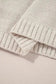 Sweater Dresses Pearl Beaded Jumper Dress - High Neck Bodycon