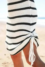 Sweater Dresses Urban Stripe Knitted Dress