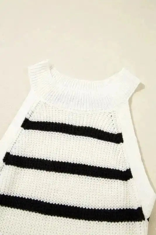 Sweater Dresses Urban Stripe Knitted Dress