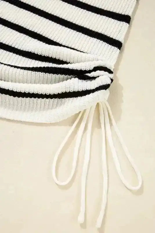 Sweater Dresses Urban Stripe Knitted Dress