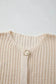 Sweater Vests Chunky Knit Vest - Side Pockets Buttoned