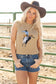 Sweater Vests Cowboy Spirit Embroidered Sweater