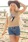 Sweater Vests Cowboy Spirit Embroidered Sweater