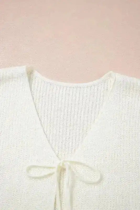 Sweater Vests Elegant Lace-Up Cosy Vest - Stylish and Comfortable