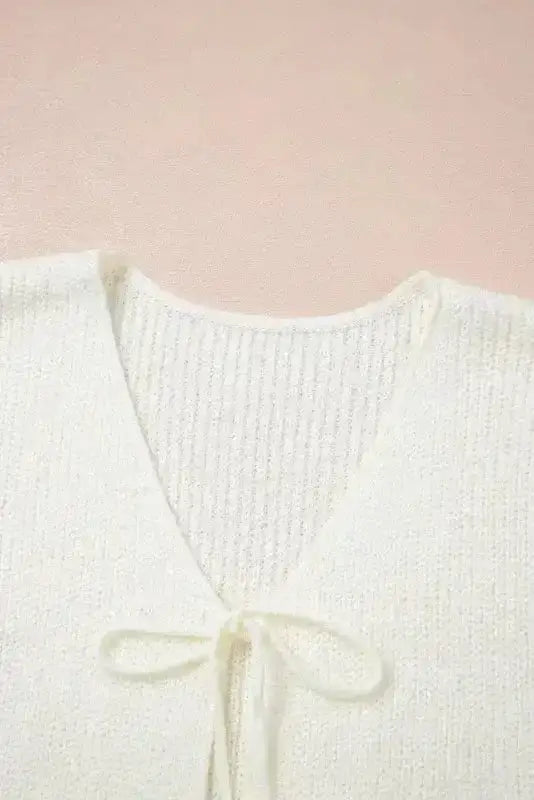 Sweater Vests Elegant Lace-Up Cosy Vest - Stylish and Comfortable