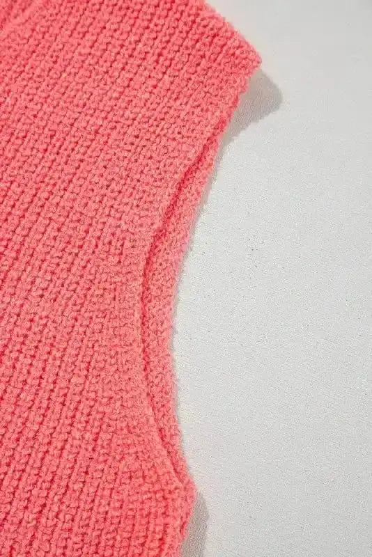 Sweater Vests Elegant Lace-Up Cosy Vest - Stylish and Comfortable