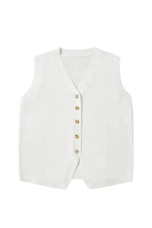Sweater Vests Ivory Elegance Sweater Vest