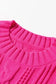 Sweater Vests Ruffled Rose Sweater Vest