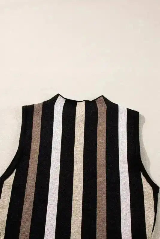 Sweater Vests Urban Stripe Slimline Vest