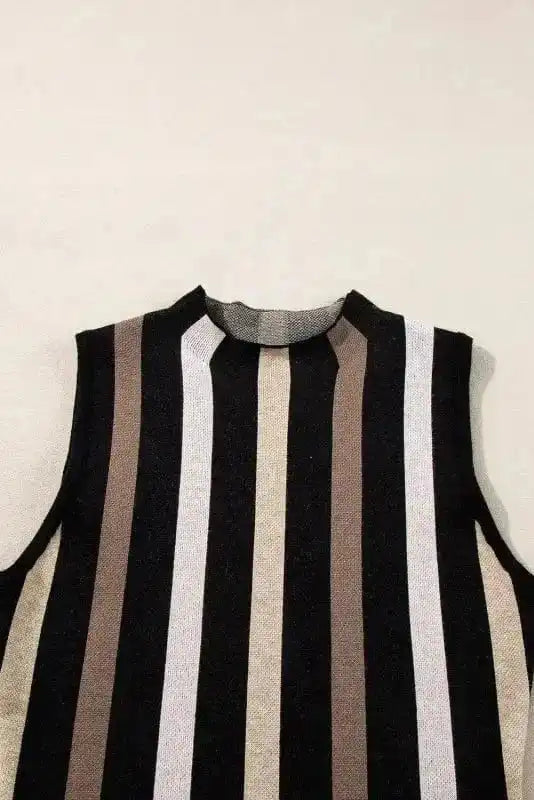 Sweater Vests Urban Stripe Slimline Vest