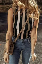 Sweater Vests Urban Stripe Slimline Vest