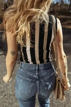 Sweater Vests Urban Stripe Slimline Vest