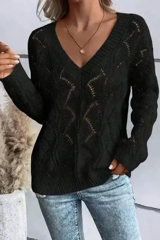 Sweaters Airy Charm Drop Sweater