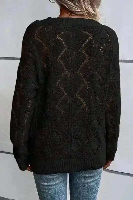 Sweaters Airy Charm Drop Sweater