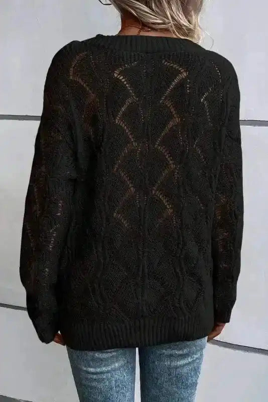 Sweaters Airy Charm Drop Sweater