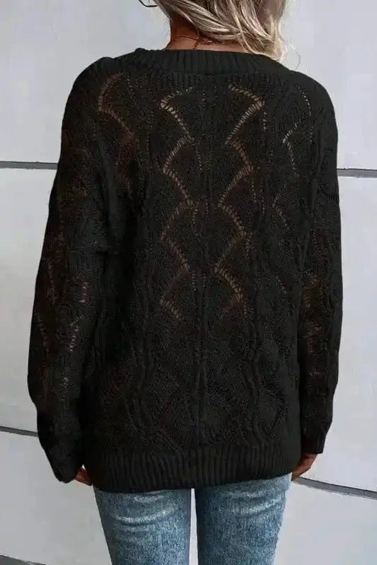 Sweaters Airy Charm Drop Sweater