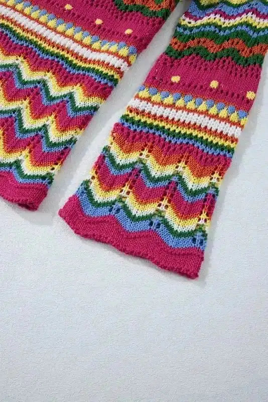 Sweaters Artisanal Stripe Knit Jumper