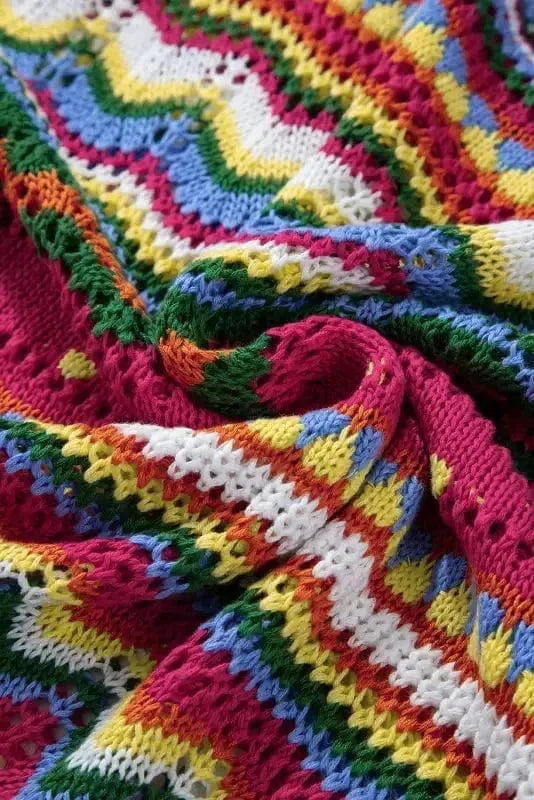 Sweaters Artisanal Stripe Knit Jumper