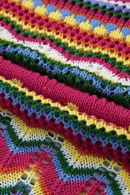 Sweaters Artisanal Stripe Knit Jumper