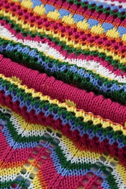 Sweaters Artisanal Stripe Knit Jumper