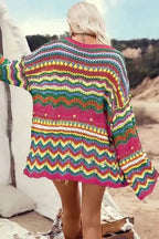 Sweaters Artisanal Stripe Knit Jumper