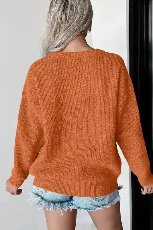 Sweaters Autumn Charm - Hello Pumpkin Graphic Sweater
