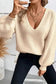 Sweaters Back Bow Knit Sweater