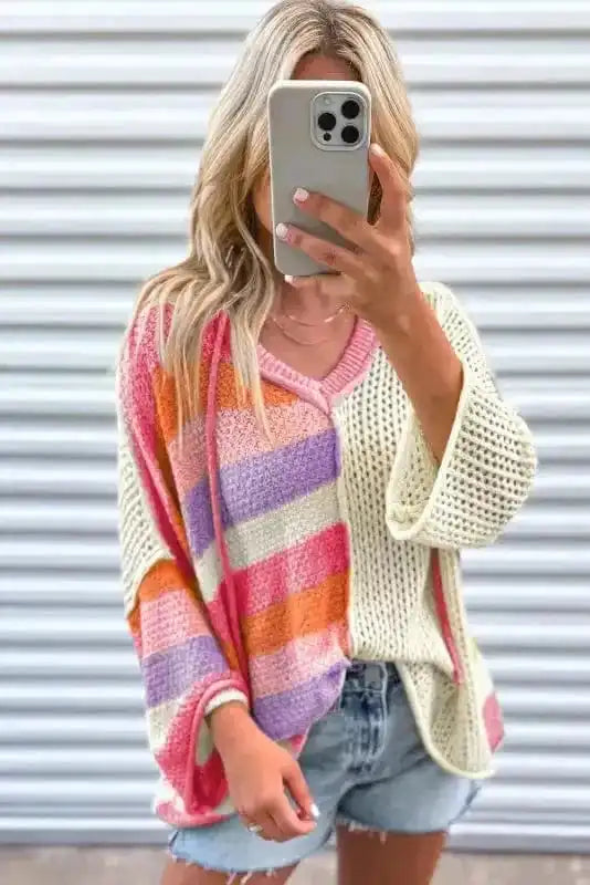 Sweaters Block Party Hooded Sweater