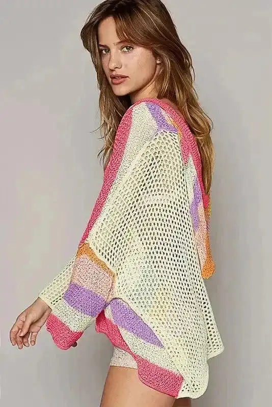 Sweaters Block Party Hooded Sweater