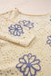 Sweaters Blossom Beige Eyelet Sweater