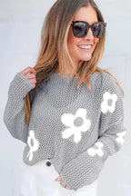 Sweaters Blossom Breeze Knit Sweater