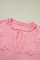 Sweaters Blossom Weave Notched Sweater
