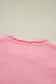 Sweaters Blossom Weave Notched Sweater