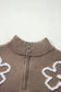 Sweaters BlossomZip Parchment Floral Sweater