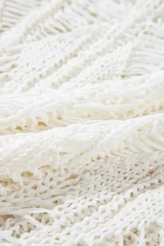 Sweaters Boho Breeze Crochet Sweater
