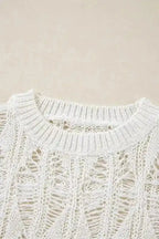Sweaters Boho Breeze Crochet Sweater